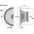 Monacor SPH-100AL Głośnik średniotonowy HiFi